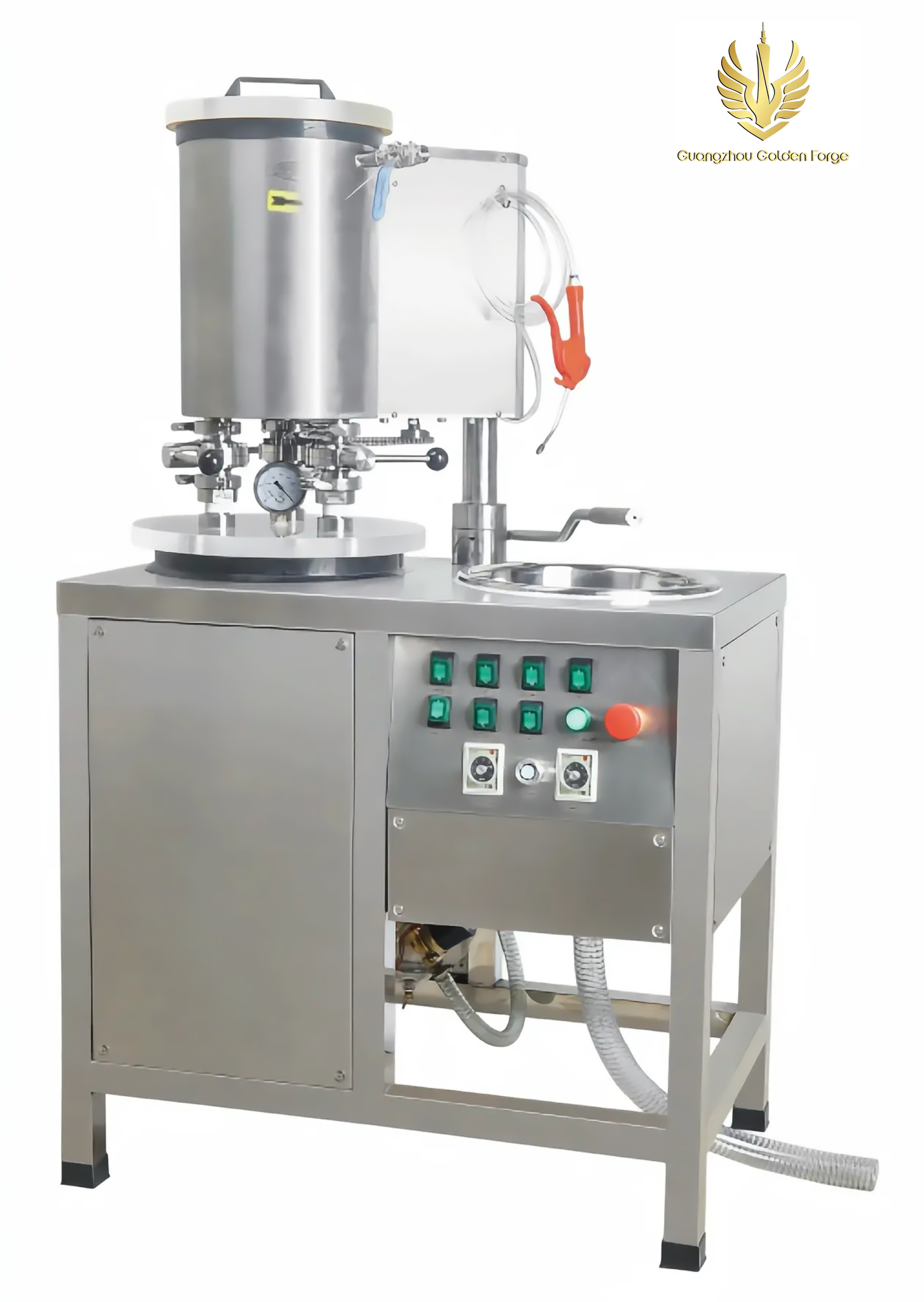 3 flask vacuum mixer