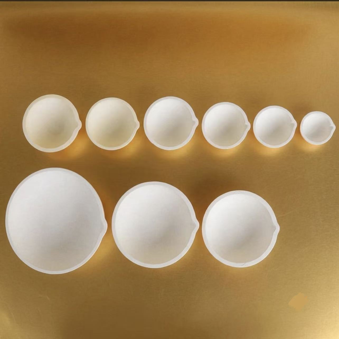 ceramic bowl crucible for melting thumbnail 3