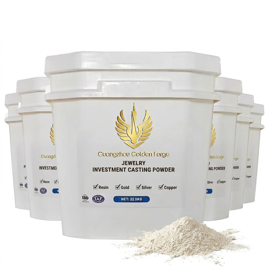 High grade investment powder for jewelry casting thumbnail 2