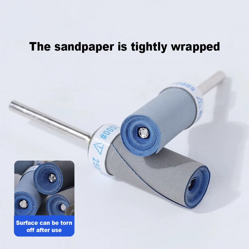 Peel-Away Rolled Sandpaper Rotary Polishers thumbnail 3