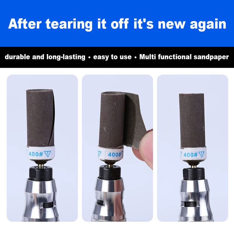 Peel-Away Rolled Sandpaper Rotary Polishers thumbnail 4