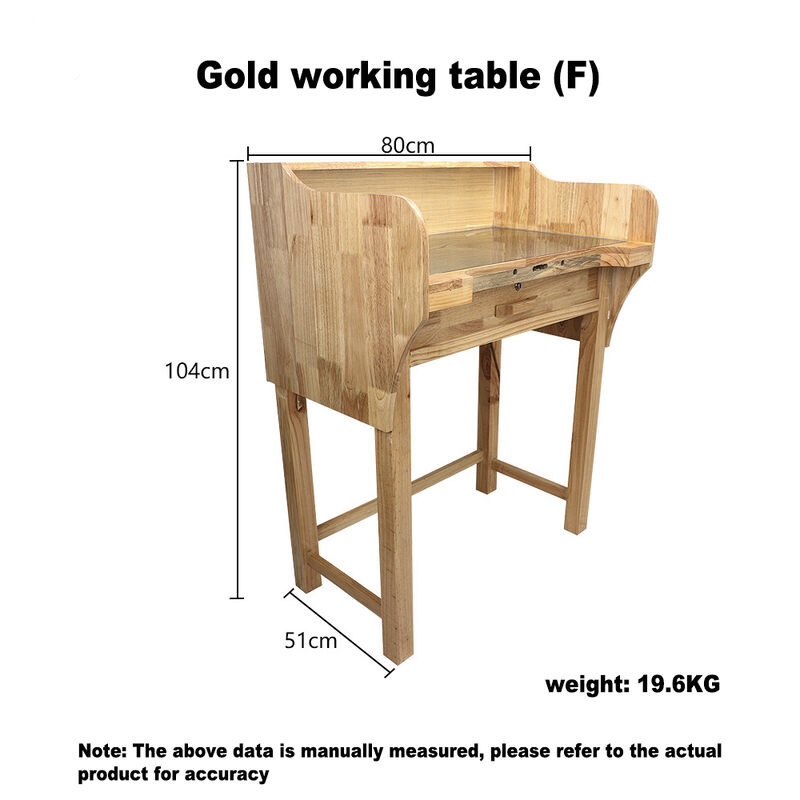 Solid Wood Professional Jeweler’s Workbench thumbnail 12