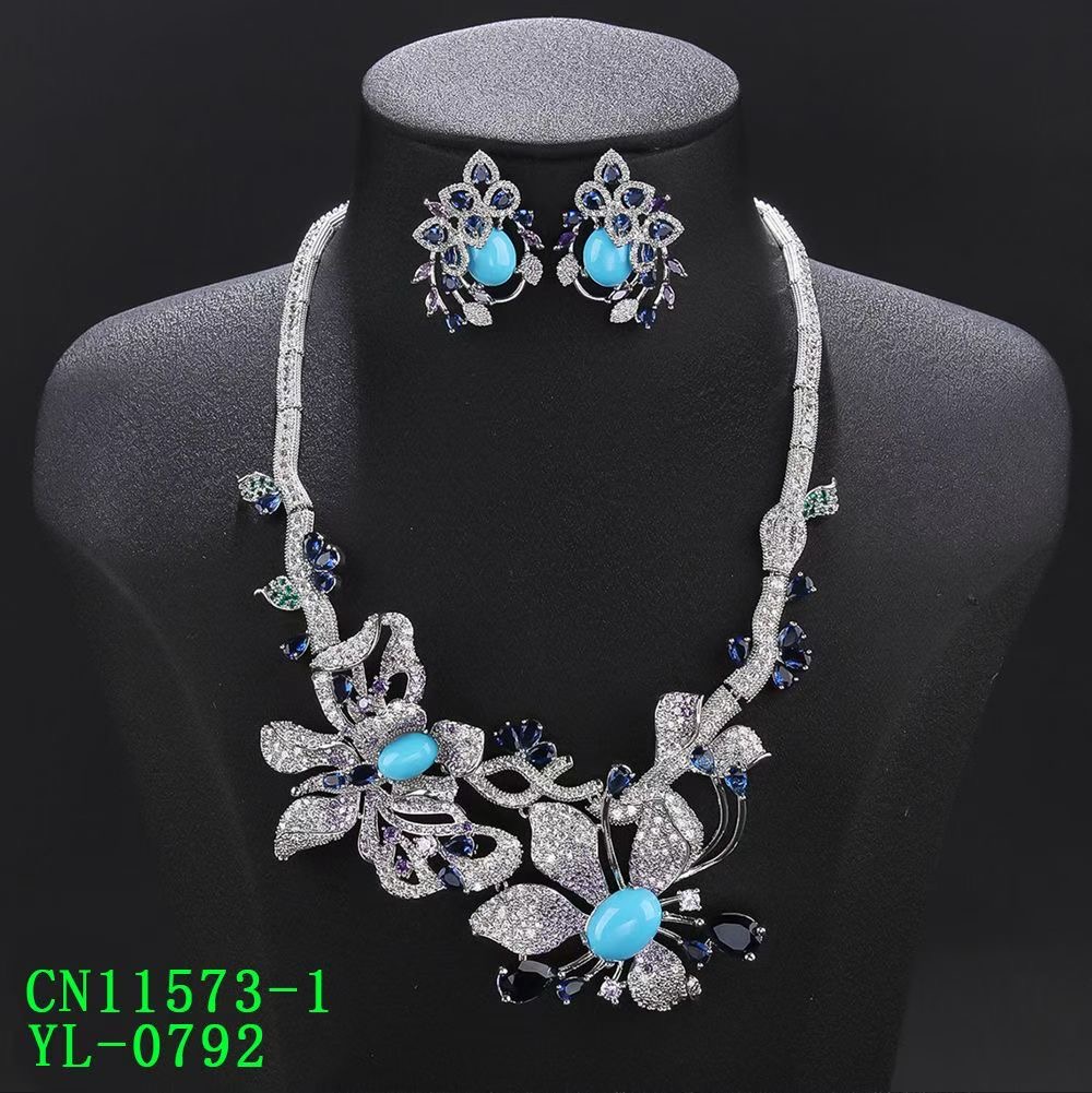 The Autumn Bloom CZ Statement Collar thumbnail 2
