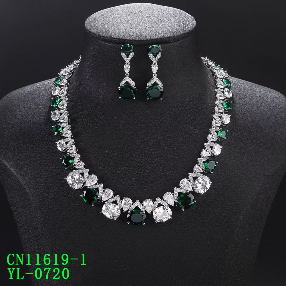 The Majestic Brilliant-Cut CZ Statement Collar thumbnail 2