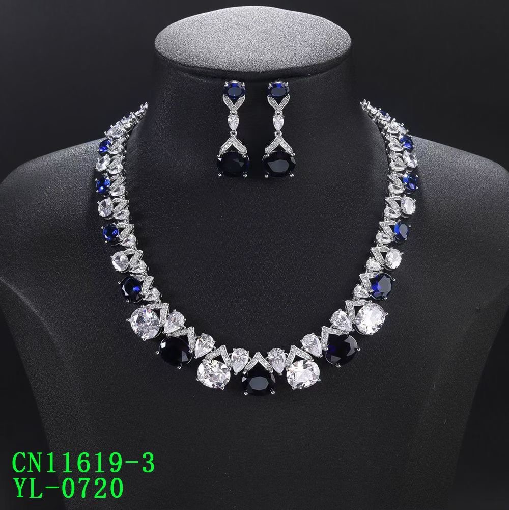 The Majestic Brilliant-Cut CZ Statement Collar thumbnail 3