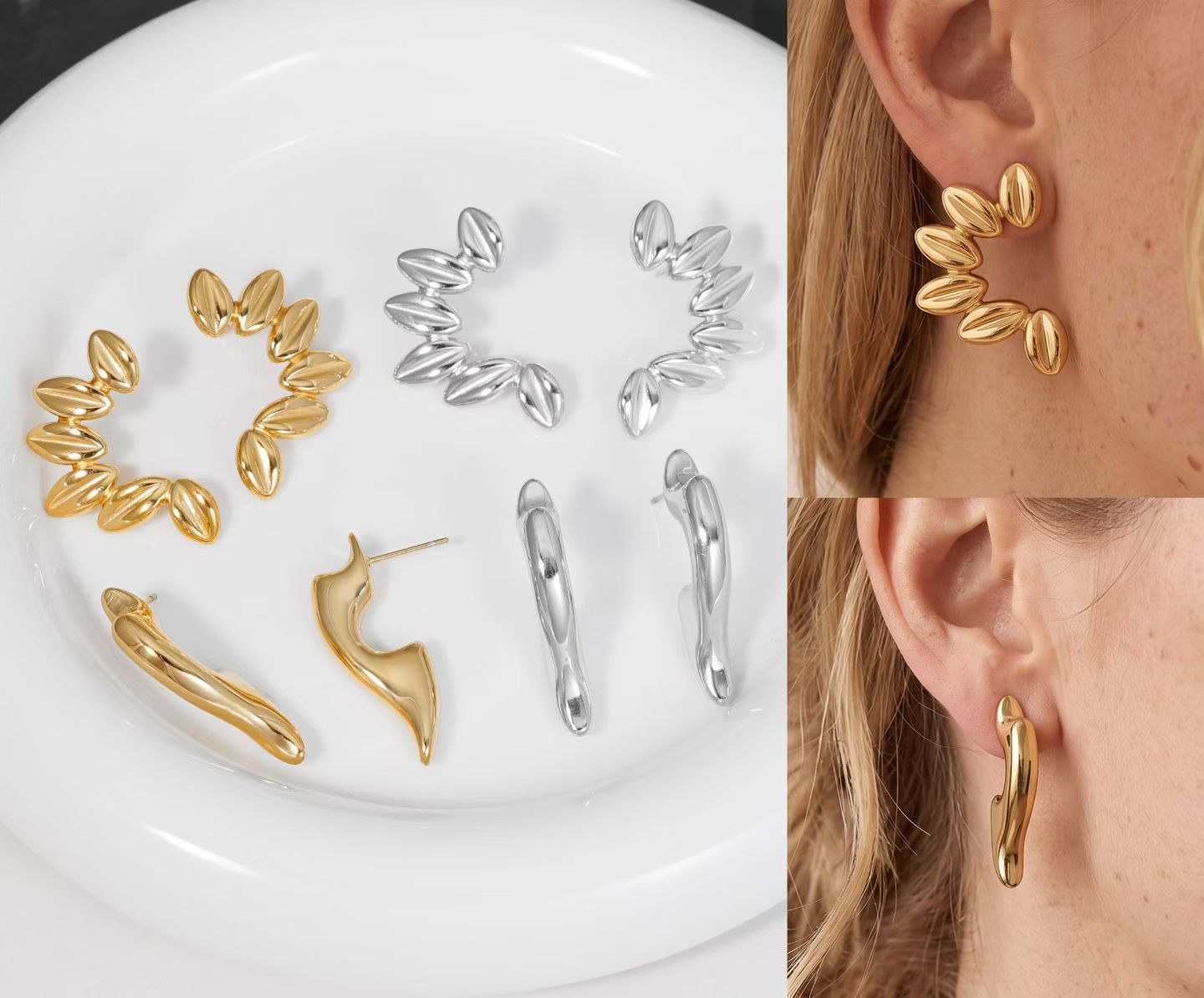 Multi-Row Statement Stud Collection thumbnail 2