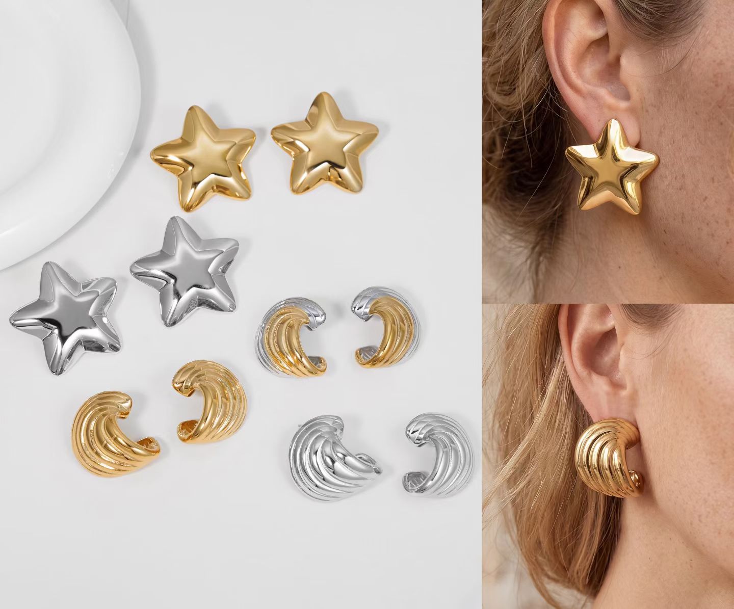 Multi-Row Statement Stud Collection thumbnail 3