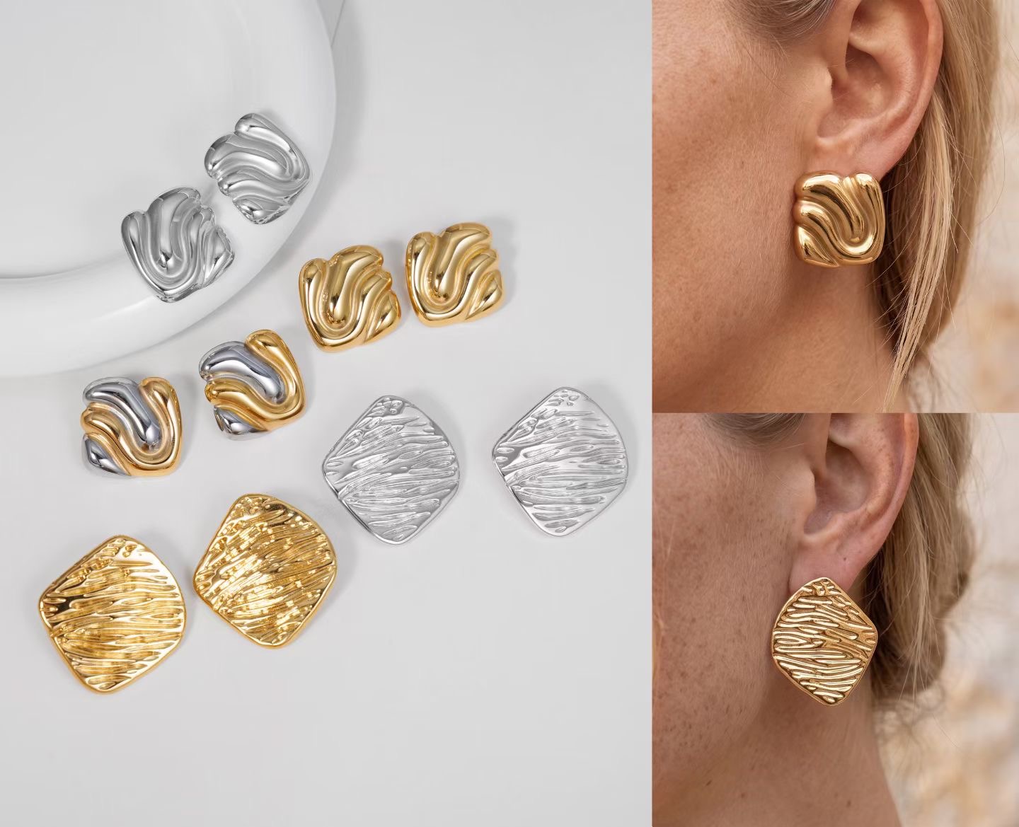 Multi-Row Statement Stud Collection thumbnail 4