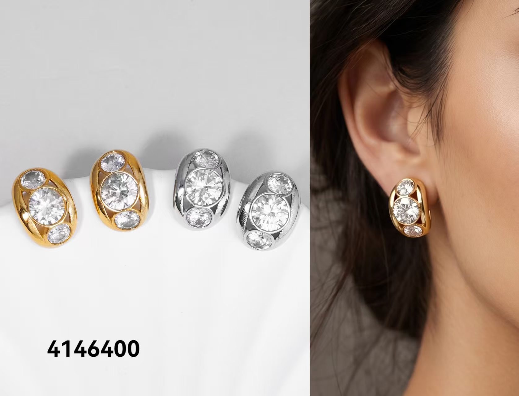 Multi-Row Statement Stud Collection thumbnail 7