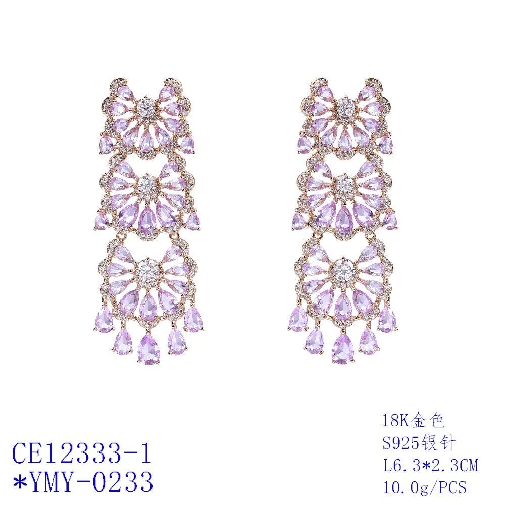 Royal Cascade Chandelier Earrings