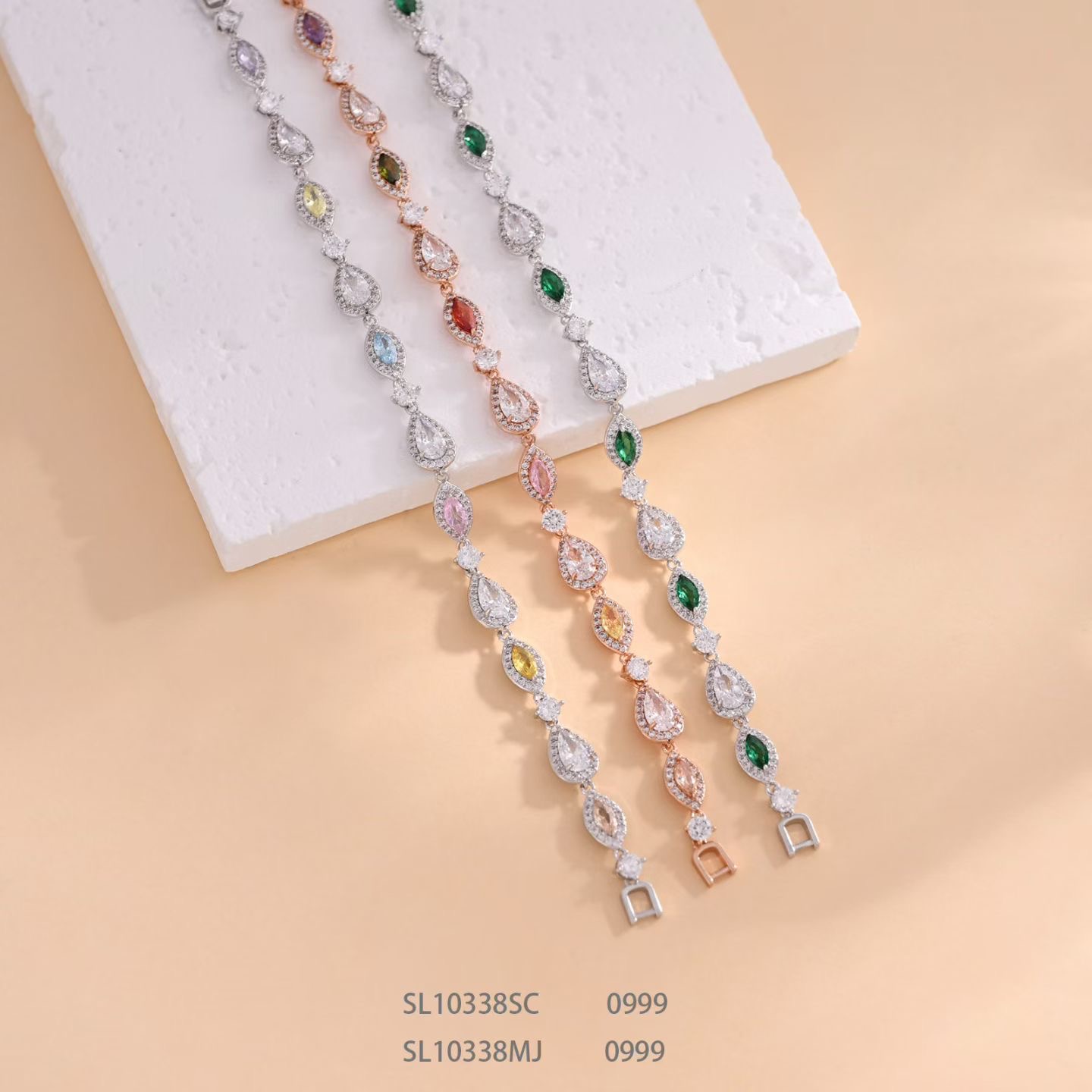 Eternal Teardrop Tennis Bracelet