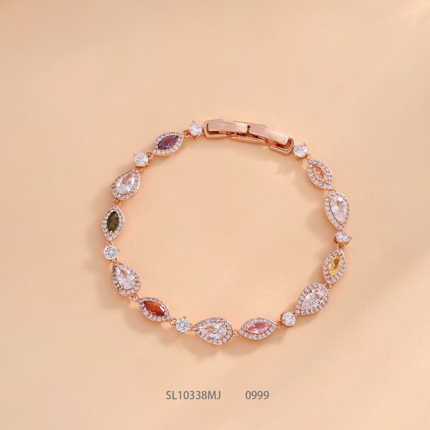 Eternal Teardrop Tennis Bracelet thumbnail 2