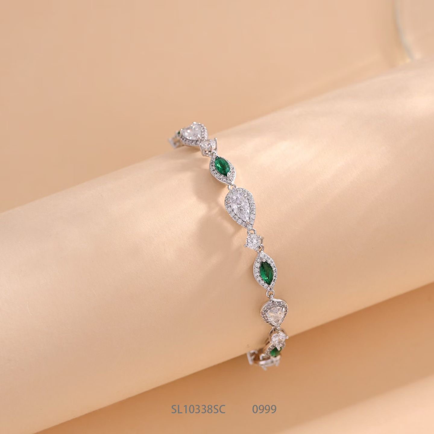Eternal Teardrop Tennis Bracelet thumbnail 3