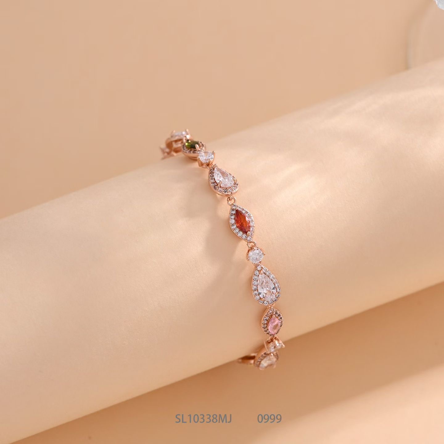 Eternal Teardrop Tennis Bracelet thumbnail 5