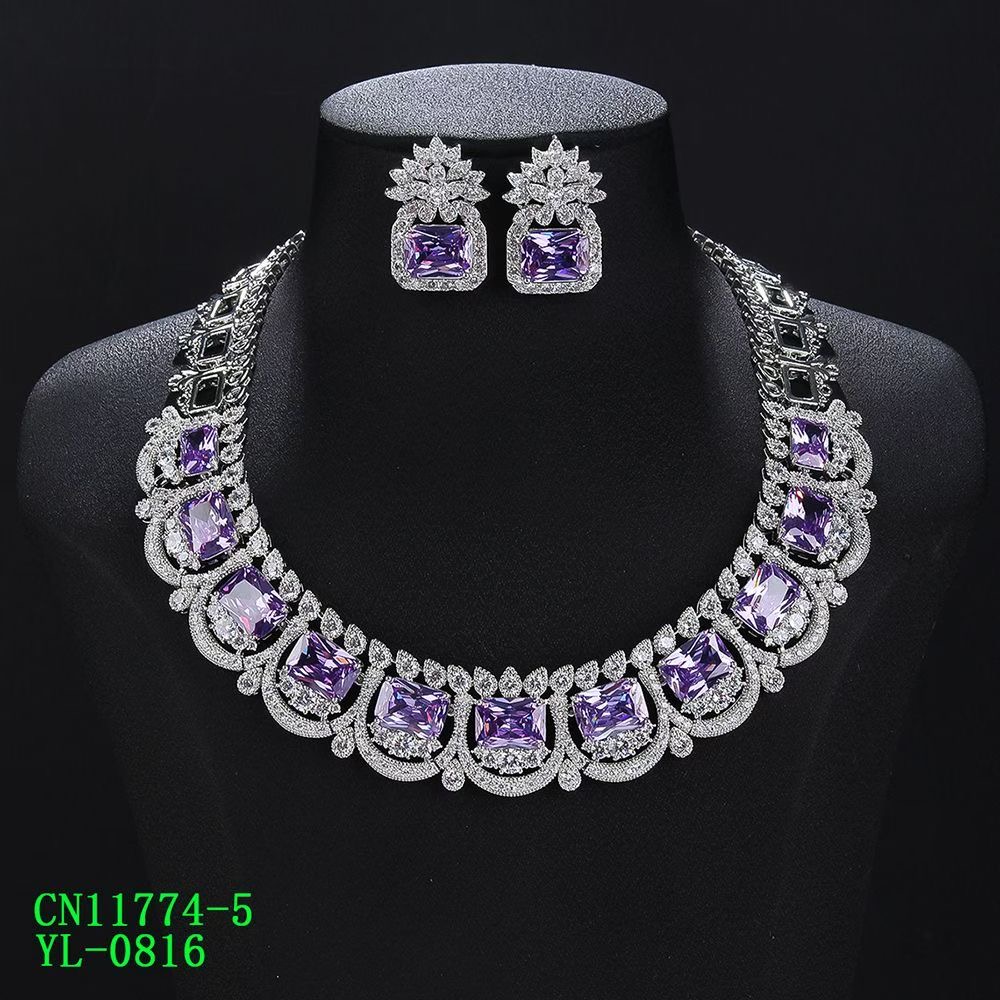 Regal Scallop Statement Jewelry Set thumbnail 6