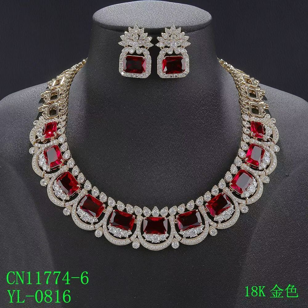 Regal Scallop Statement Jewelry Set thumbnail 7