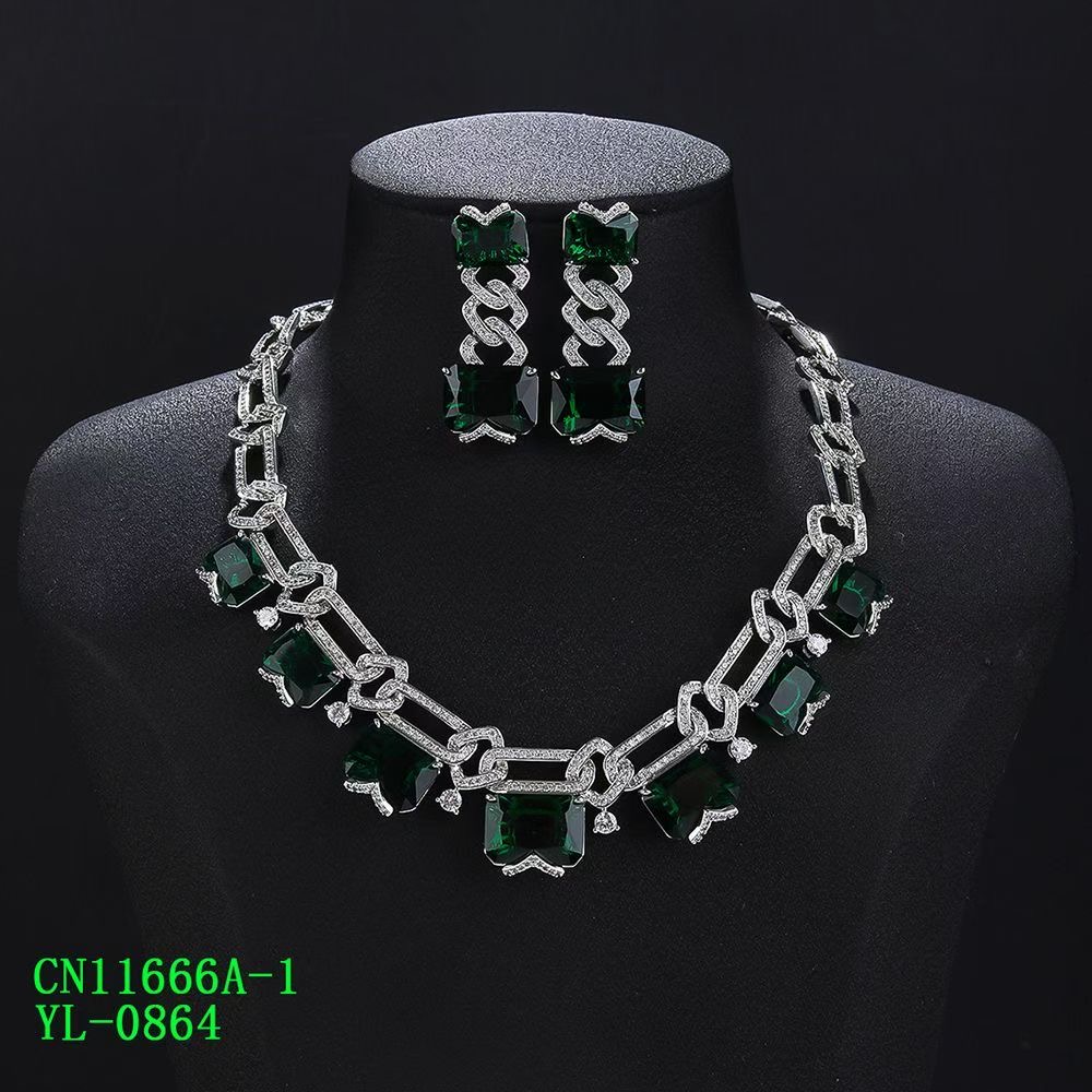 Chain Link Grand Statement Jewelry Set