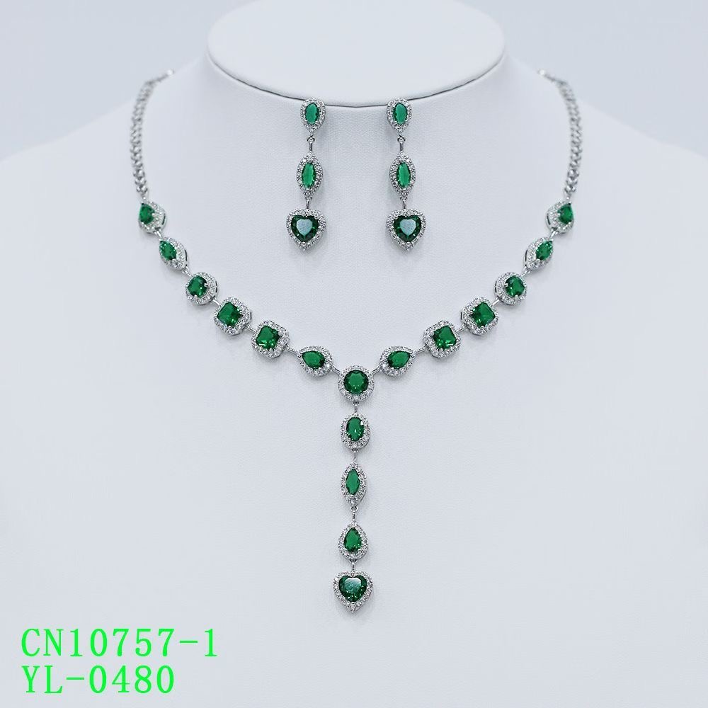 Graceful Y-Drop Statement Jewelry Set