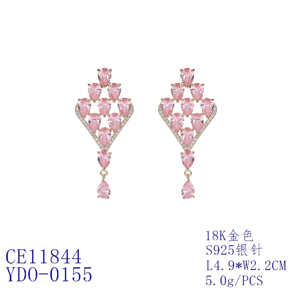 Cluster Kite Statement Drop Earrings thumbnail 3